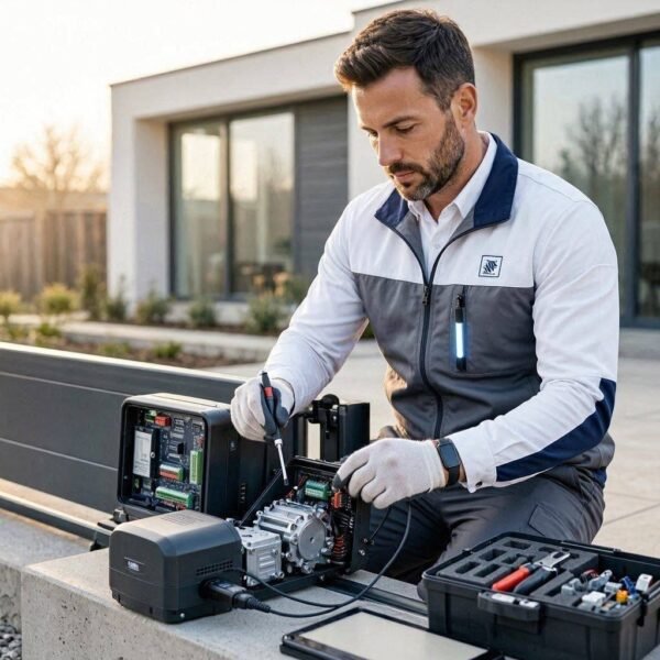 Professional_technician_servicing_an_automatic_sliding_gate